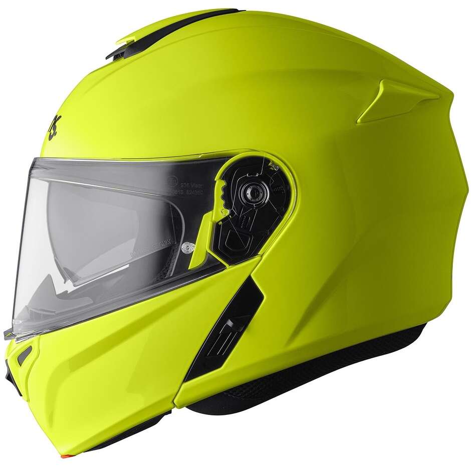 GMS Aperio Modular-Motorradhelm, Gelb/Schwarz