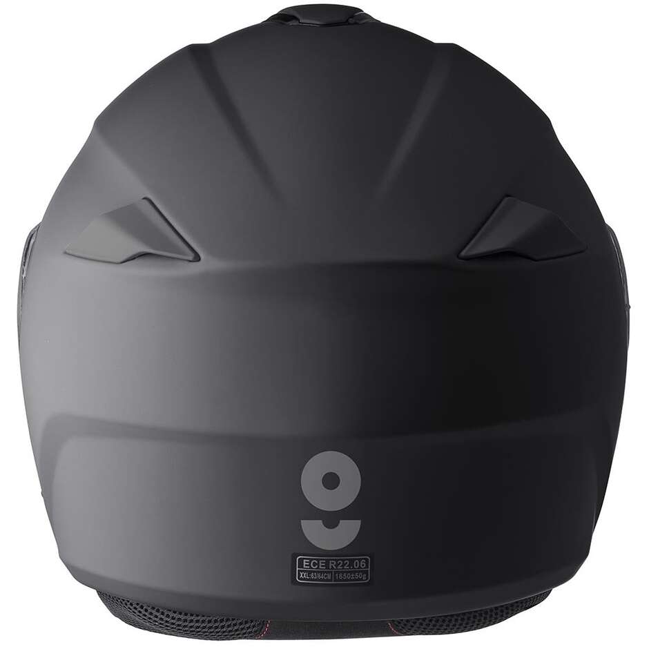 GMS Aperio Modular-Motorradhelm, Mattschwarz
