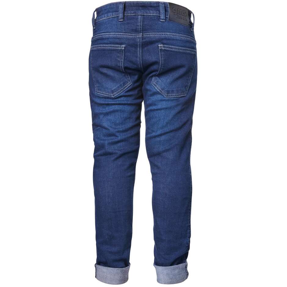 GMS COBRA JUNIOR Child Motorcycle Jeans dark blue