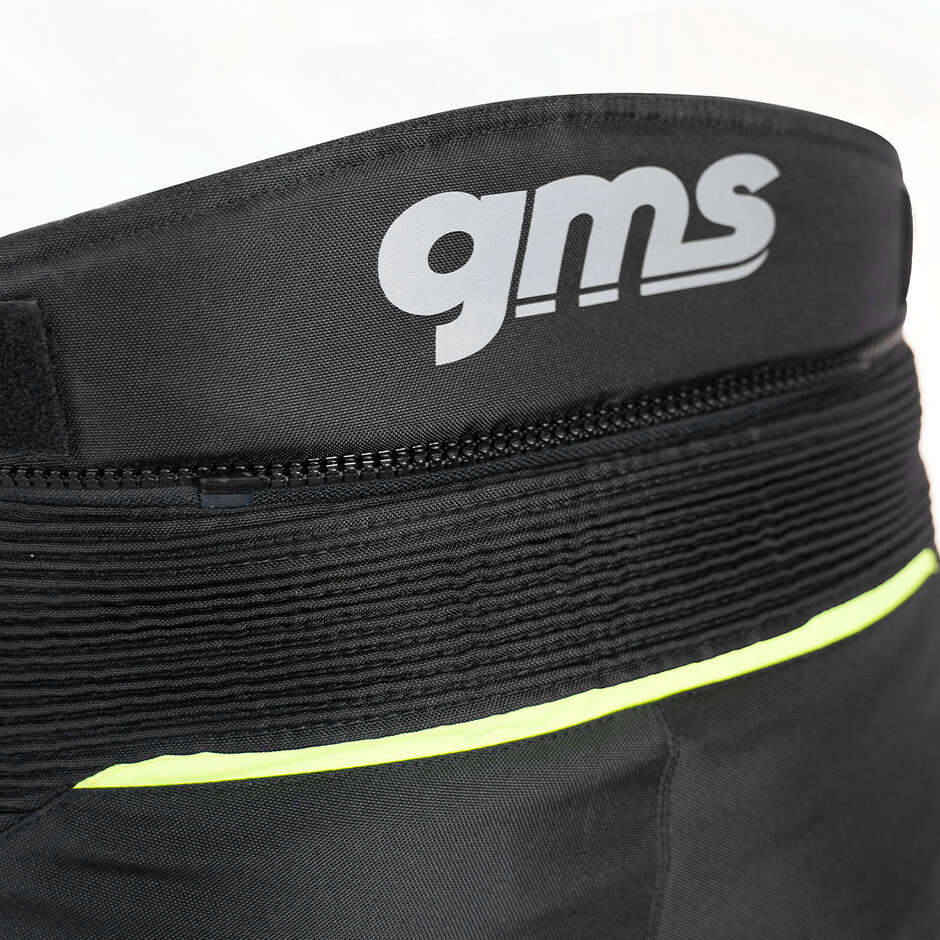 GMS EVEREST Touring Motorcycle Pants Beige Black Yellow