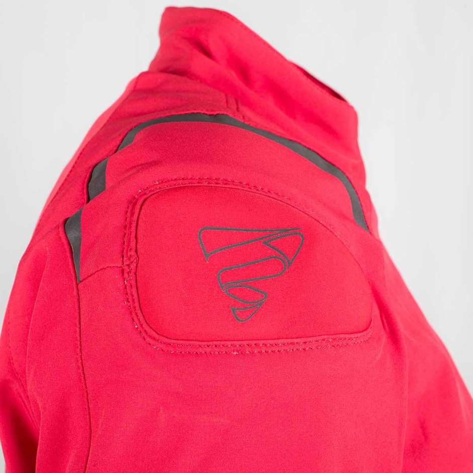 Gms FALCON LADY Women's Softshell Motorcycle Jacket Red