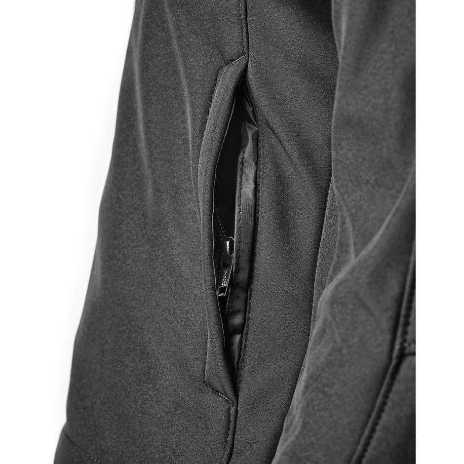 GMS Falcon Neo WP Herren-Motorradjacke Schwarz