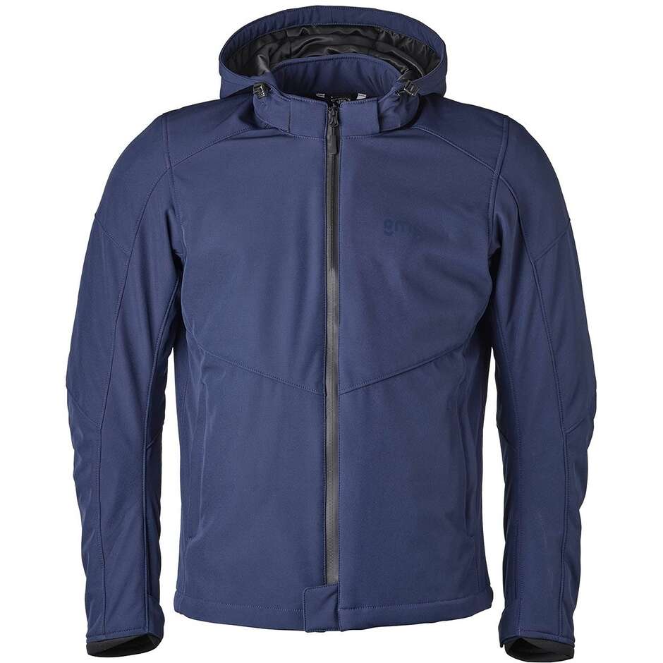 GMS Falcon Neo WP Men's Navy Blue Motorcycle Jacket