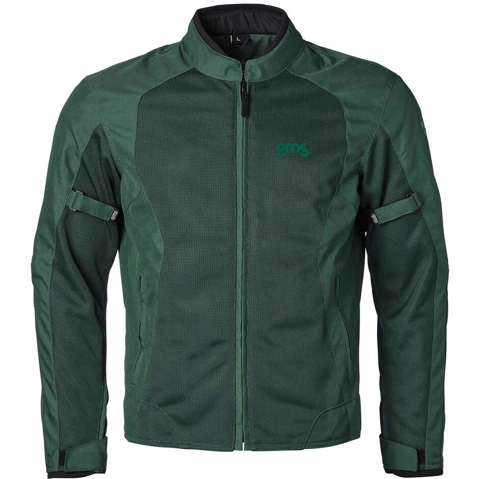 GMS FIFTYSIX.7 British Racing Green Motorradjacke