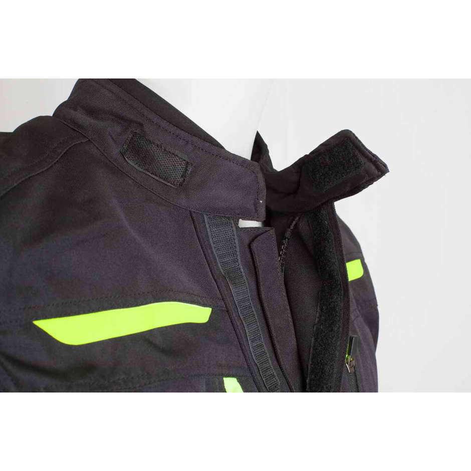 Gms GEAR MAN Motorcycle Jacket Black Yellow