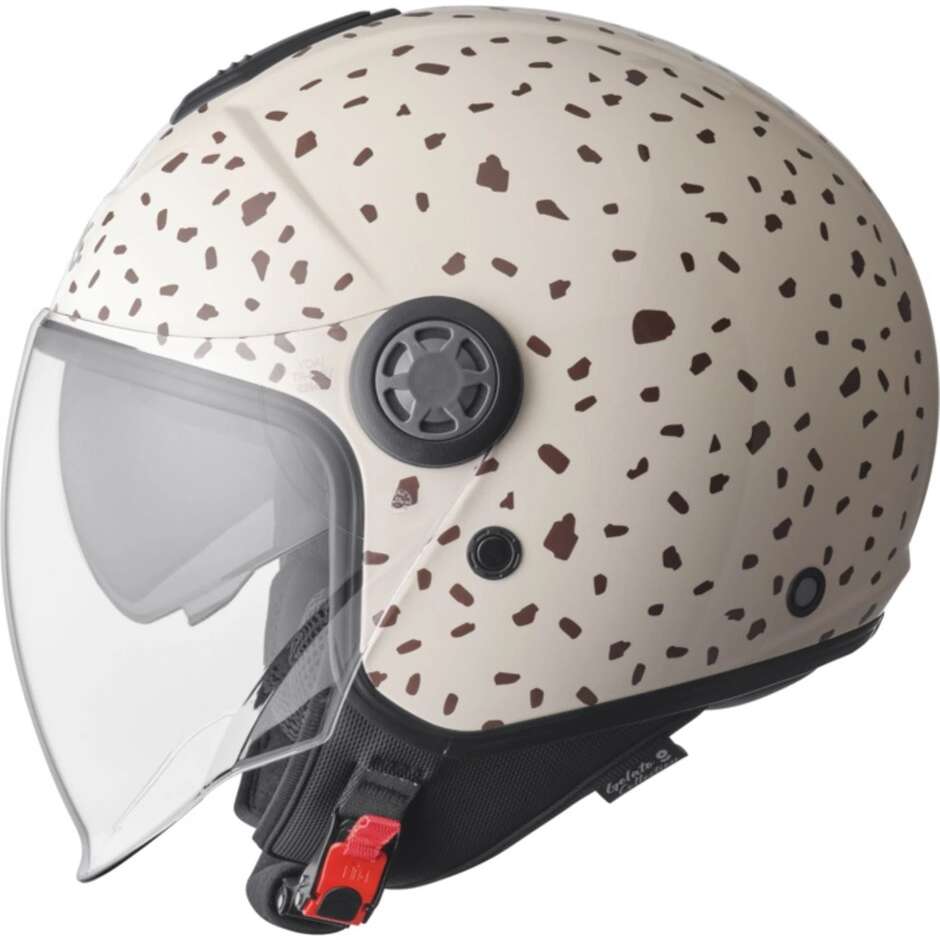 GMS Gelato Stracciatella Jet Motorcycle Helmet