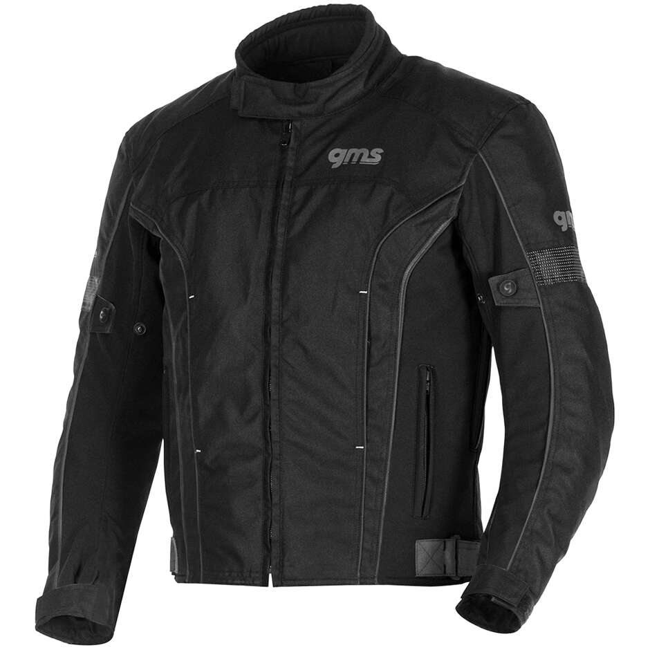 Gms LAGOS Motorcycle Jacket Black
