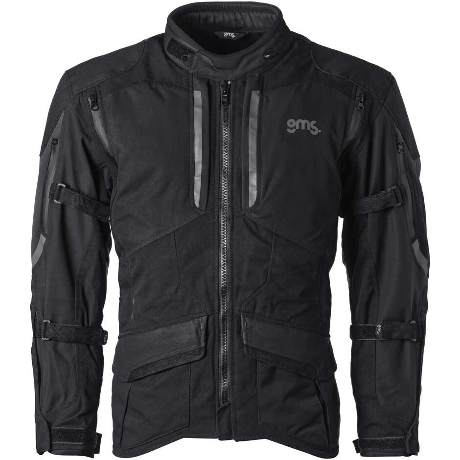 Gms Motorcycle Jacket Acamar WP Jacket Black