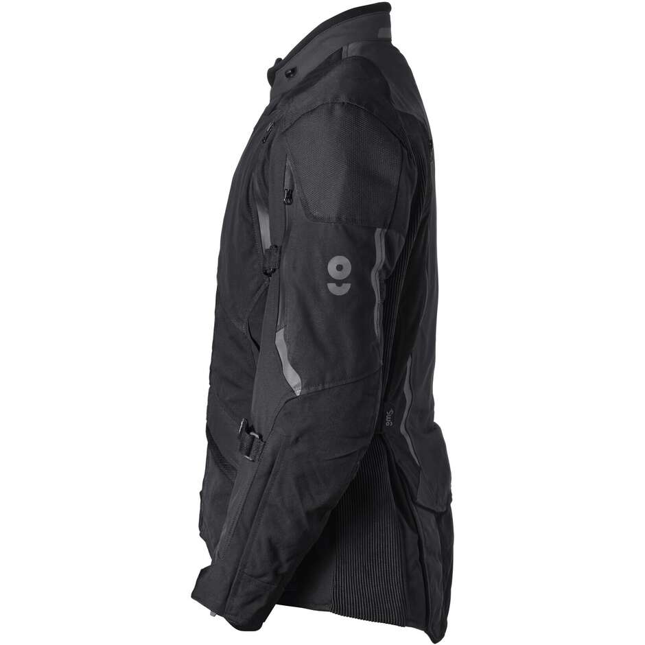 Gms Motorcycle Jacket Acamar WP Jacket Black