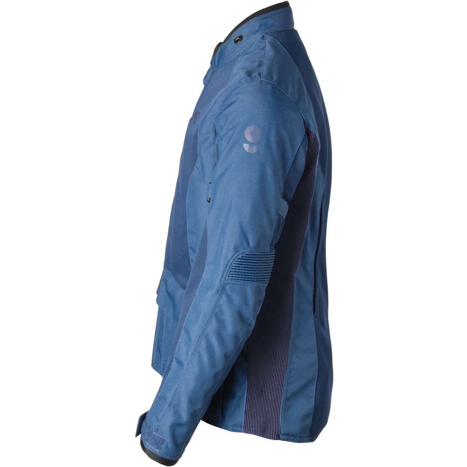 Gms Motorcycle Jacket FiftySix.7 Long Navy Blue Jacket