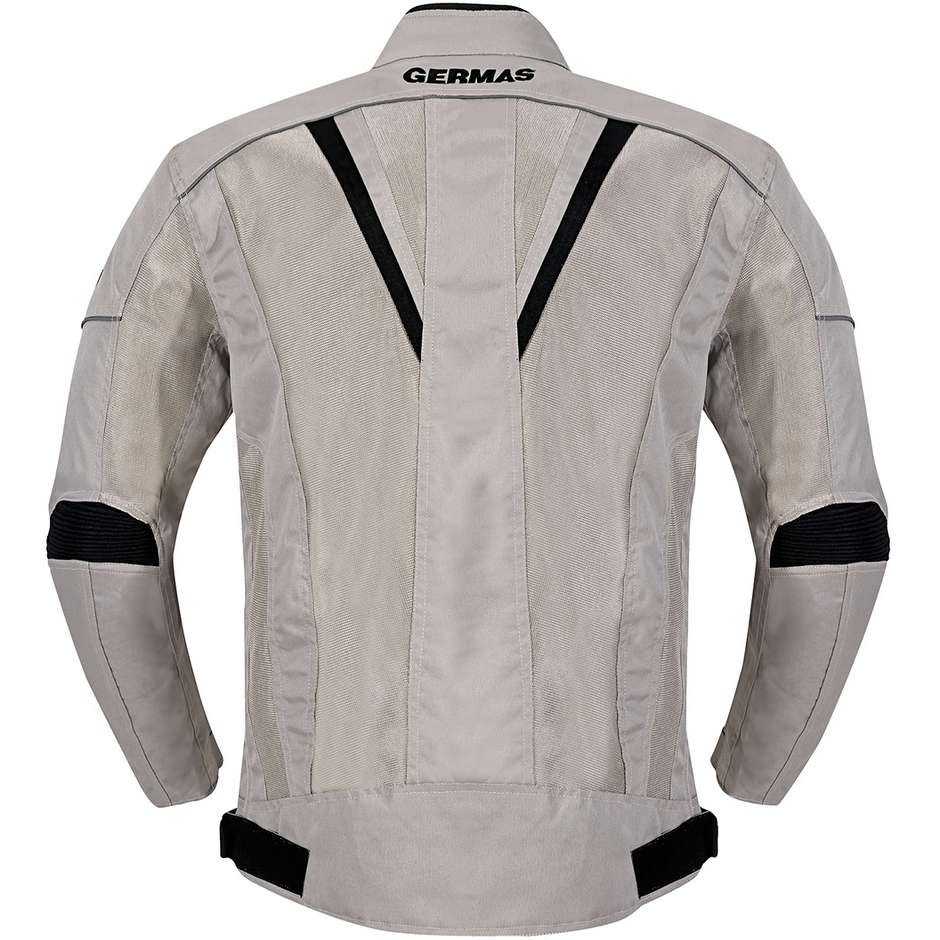 Gms OUTBACK Gray Black Summer Motorcycle Jacket