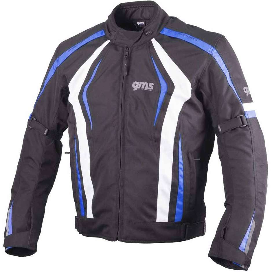 Gms PACE Black Blue White Sport Motorcycle Jacket