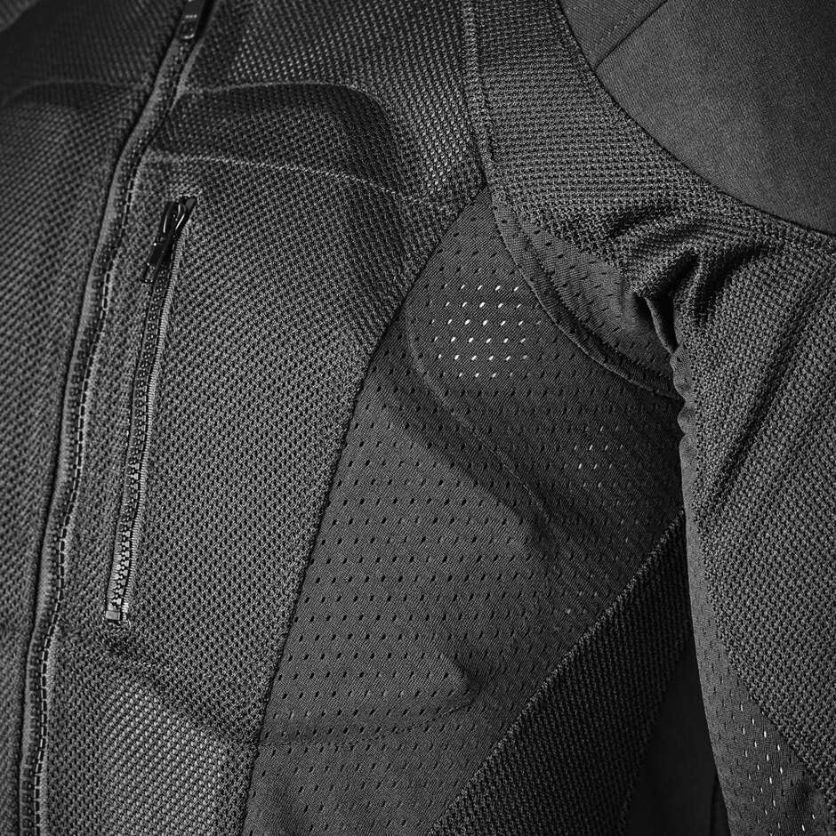 GMS Scorpio Neo Schwarze Motorradjacke