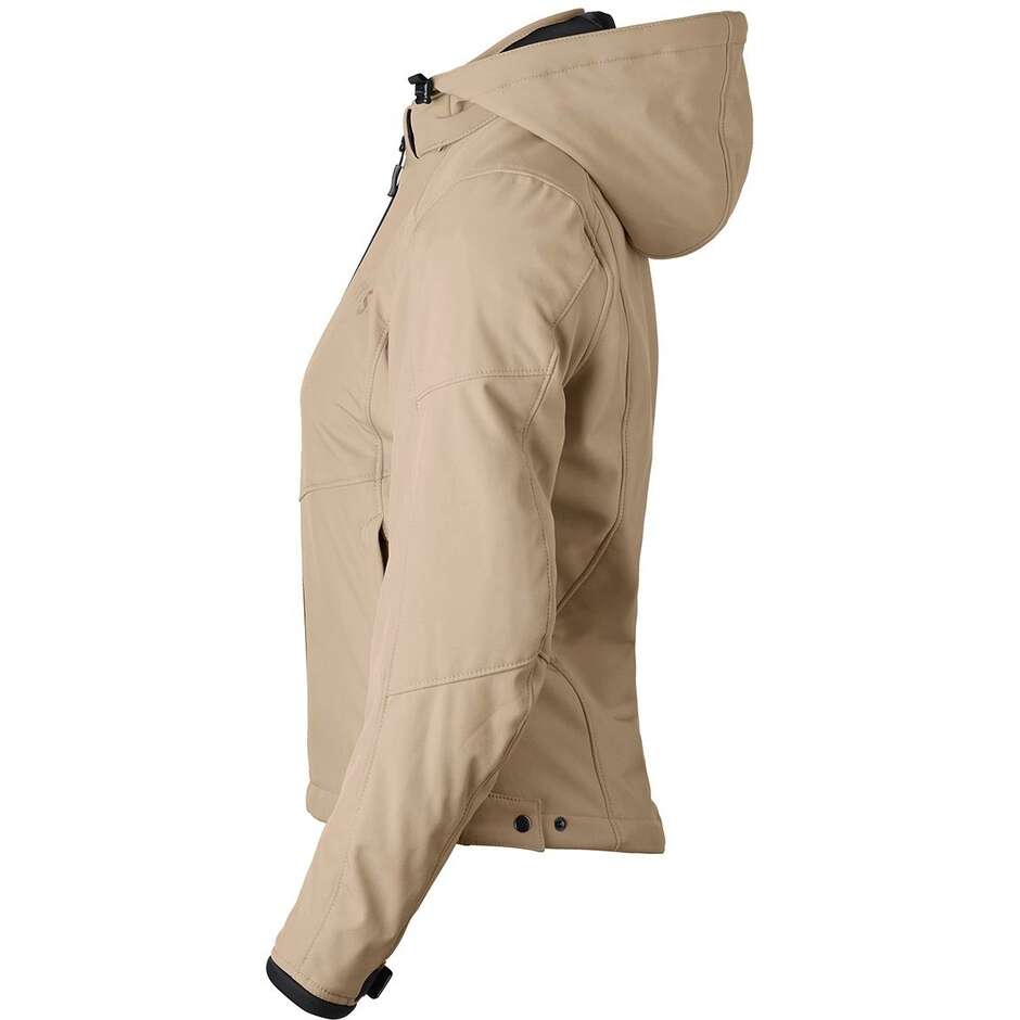 GMS Softshell Falcon Neo WP Lady Beige Women's Motorcycle Jacket
