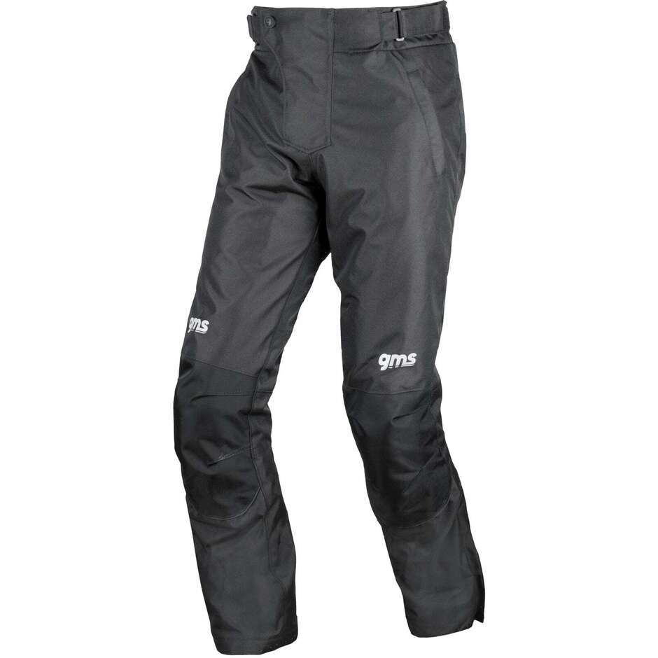 GMS STARTER Black Motorcycle Touring Trousers - SHORTENED