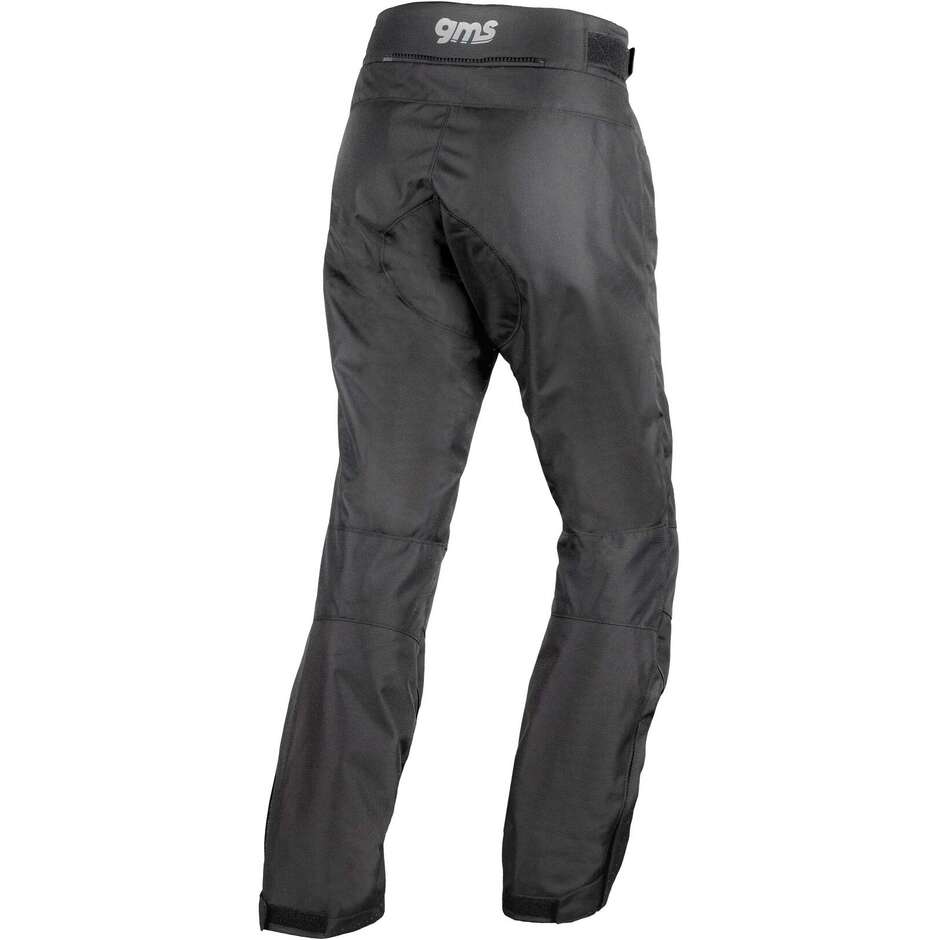 GMS STARTER Black Motorcycle Touring Trousers - SHORTENED