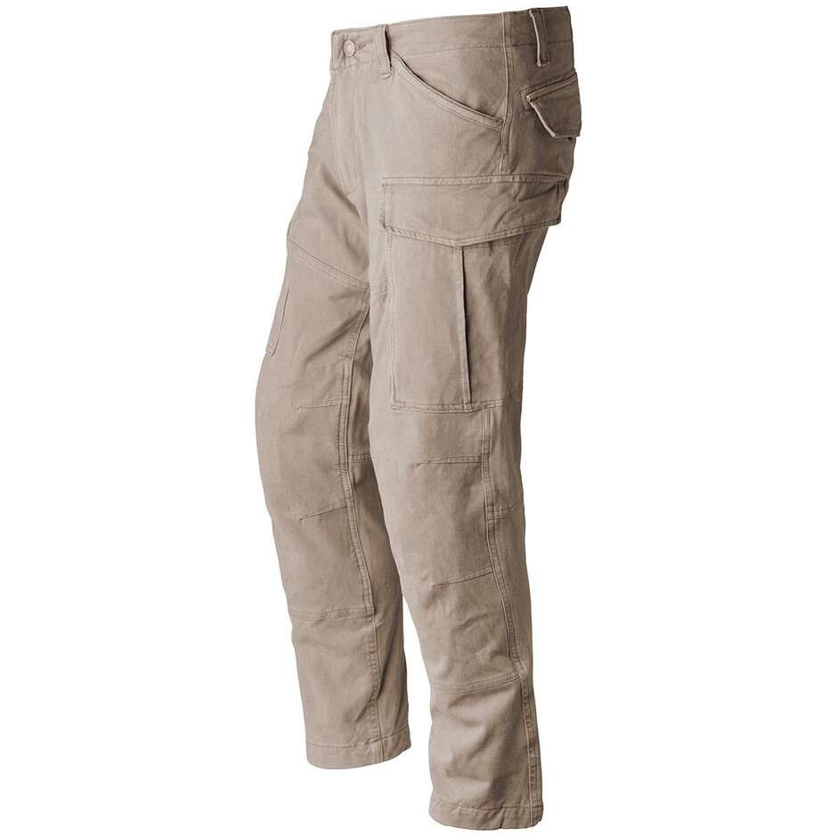 GMS Tampa Cargo Herren-Motorradhose, Beige - L30