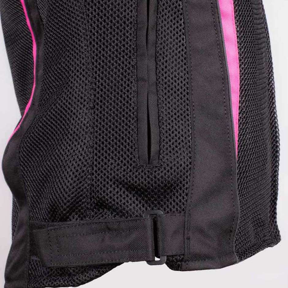 Gms TARA Mesh Summer Woman Motorcycle Jacket Black Pink