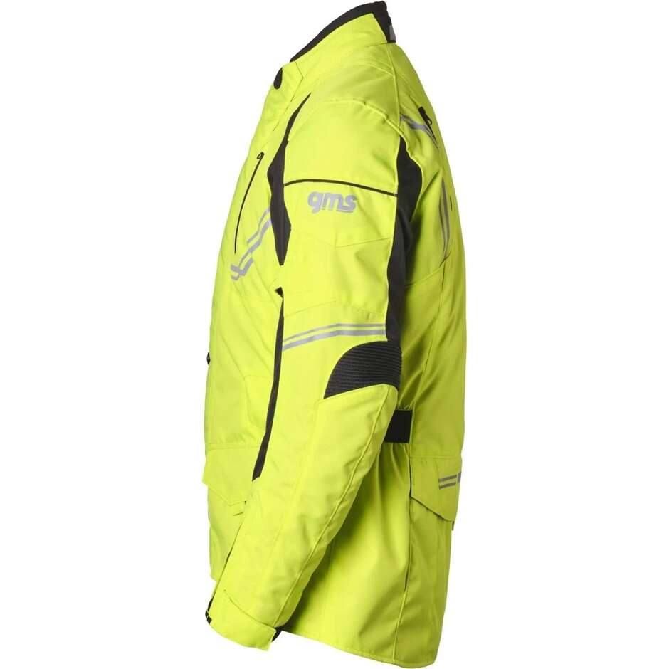Gms TAYLOR WP Motorradjacke Fluo Gelb
