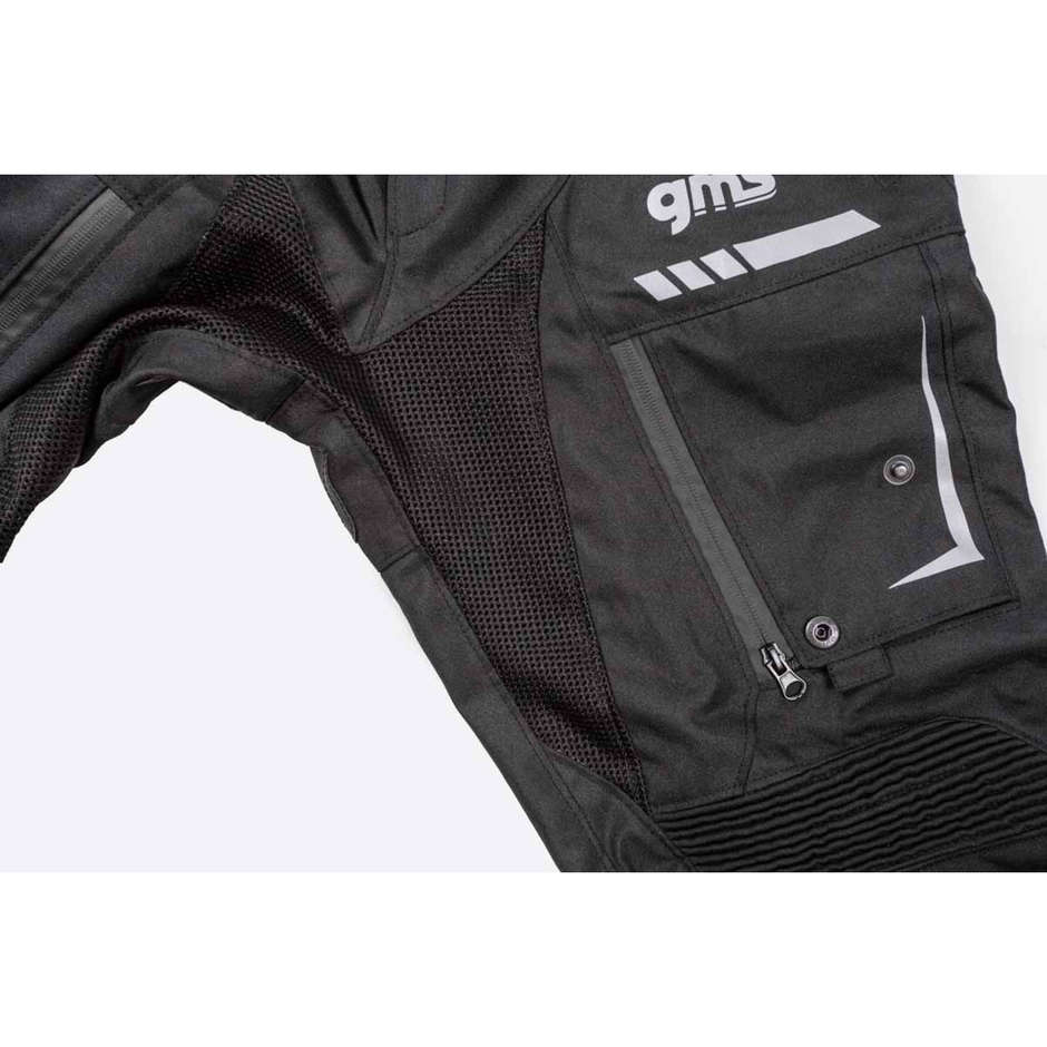 Gms TRACK LIGHT Motorcycle Pants Black