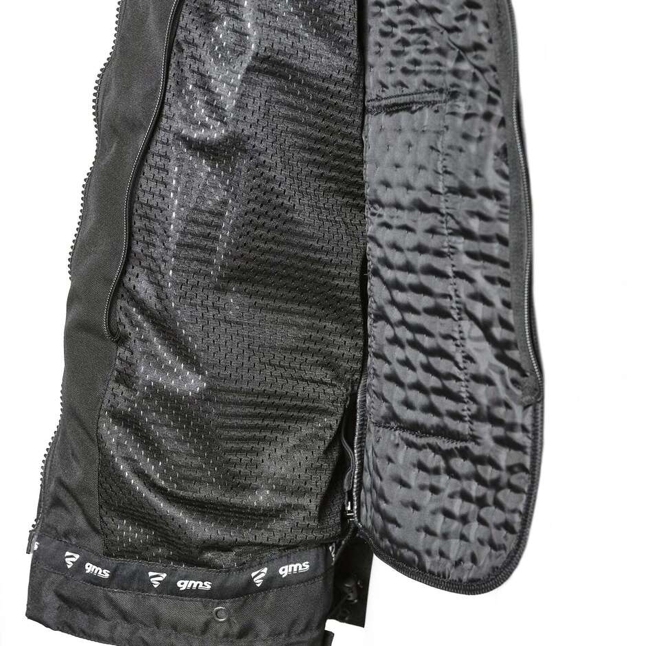 Gms TWISTER NEO WP LADY Damen Motorradjacke Schwarz Blau