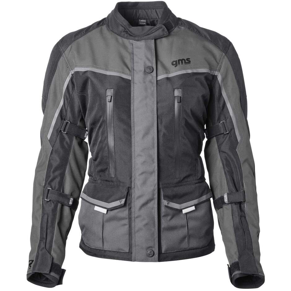 Gms TWISTER NEO WP LADY Women's Motorcycle Jacket Anthracite Black