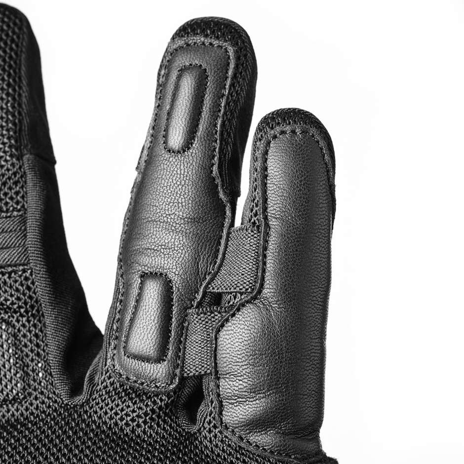 GMS Tylon Mesh Motorcycle Glove Black