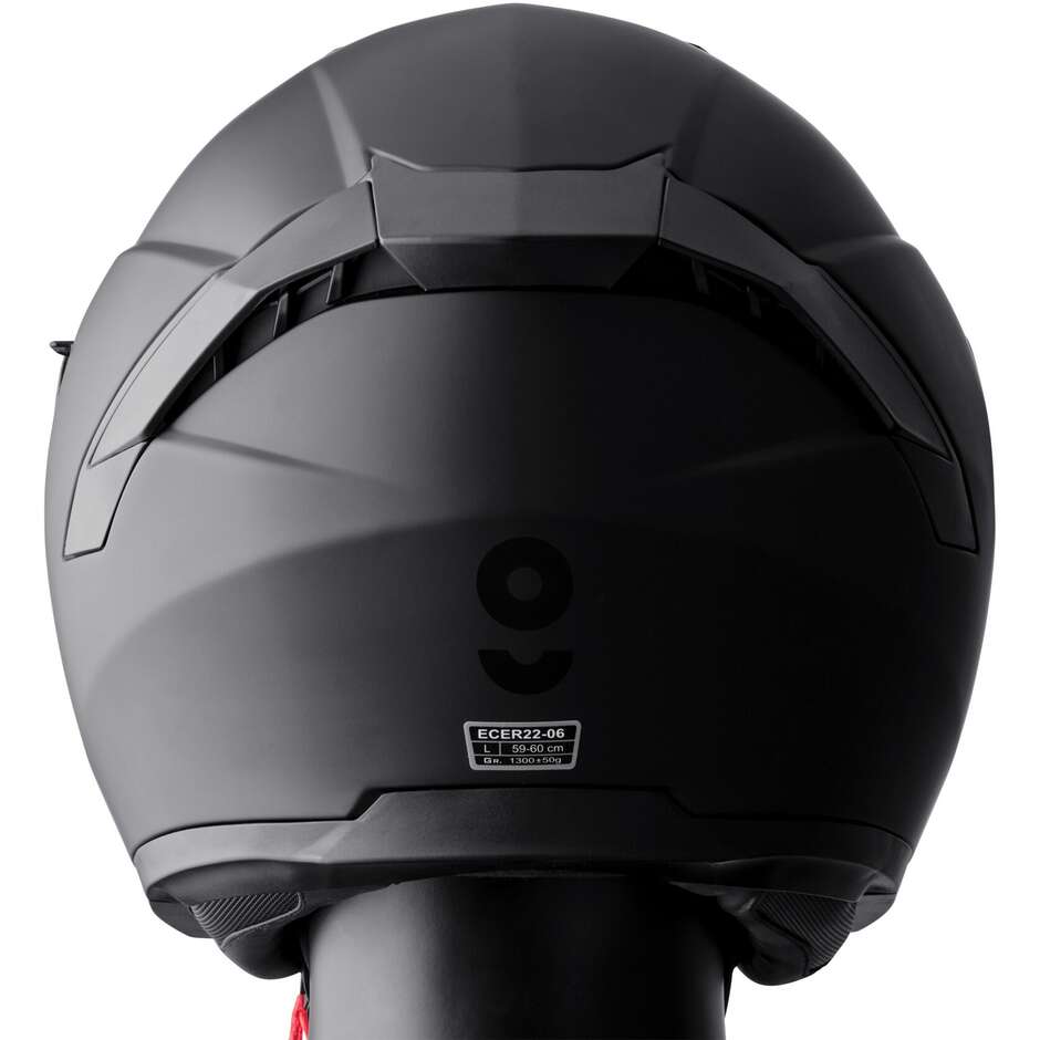 Gms Vectus Jet Motorradhelm Mattschwarz