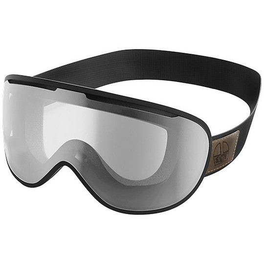 Goggles Black Mask AGV Legends for Helmet X70 Clear Lens