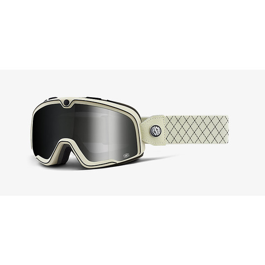 Goggles Custom Vintage 100% BARSTOW Roland Sands Silver Mirror Lens