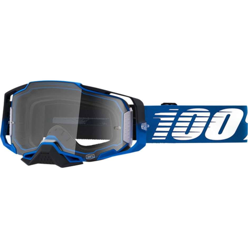Goggles Moto Cross Enduro 100% ARMEGA Rockchuck Clear Lens