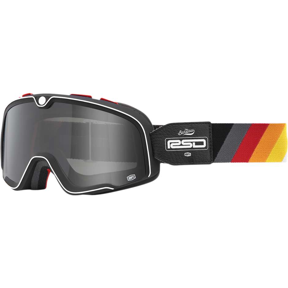 Goggles Moto Cross Enduro 100% BARSTOW Malibu Smoke Lens