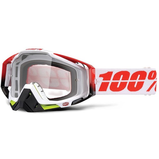 Goggles Moto Cross Enduro 100% RaceCraft Flush Lens Mirror Lens Gold More Chiara