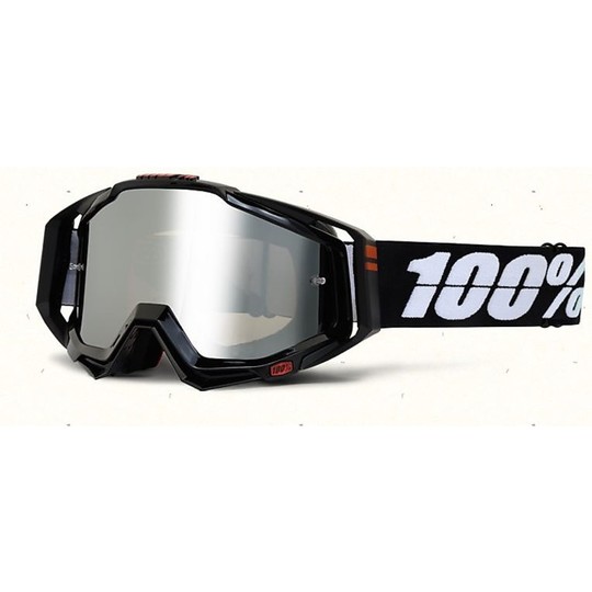 Goggles Moto Cross Enduro 100% Racecraft Racing Lens Tux Chiara