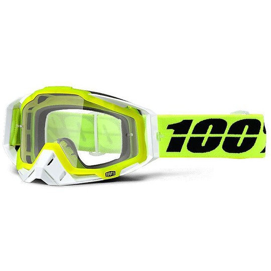Goggles Moto Cross Enduro 100% RaceCraft Solar Lens Chiara
