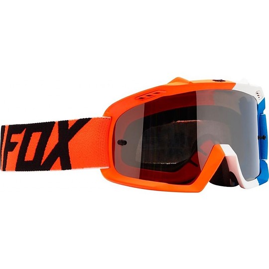 Goggles Moto Cross Enduro Child Fox AIRSPC Creo Youth Orange