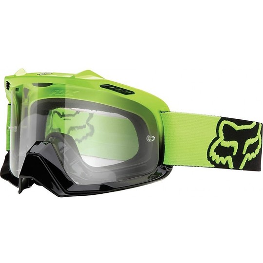 Goggles Moto Cross Enduro Fox AIRSPC Day Glow Green