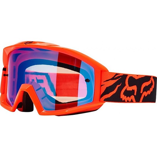 Goggles Moto Cross Enduro Fox Haupt Race Orange