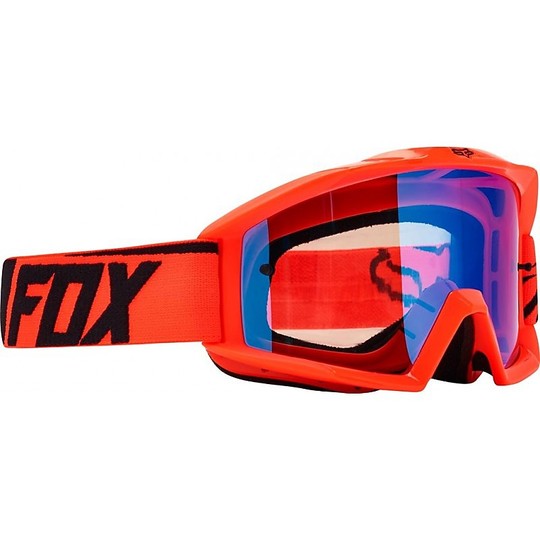 Goggles Moto Cross Enduro Fox Main Race Orange
