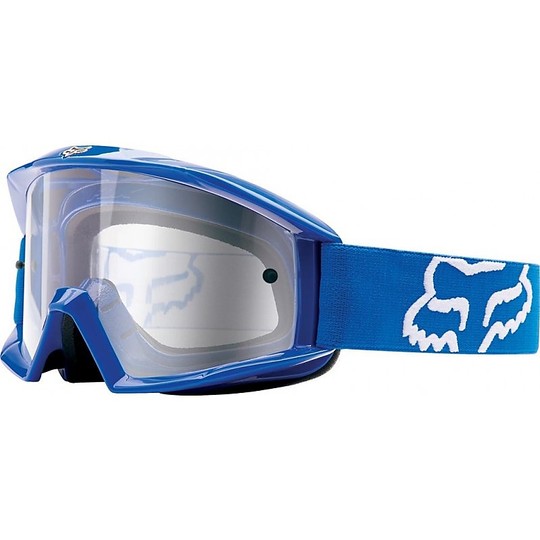 Goggles Moto Cross Enduro Haupt Blue Fox