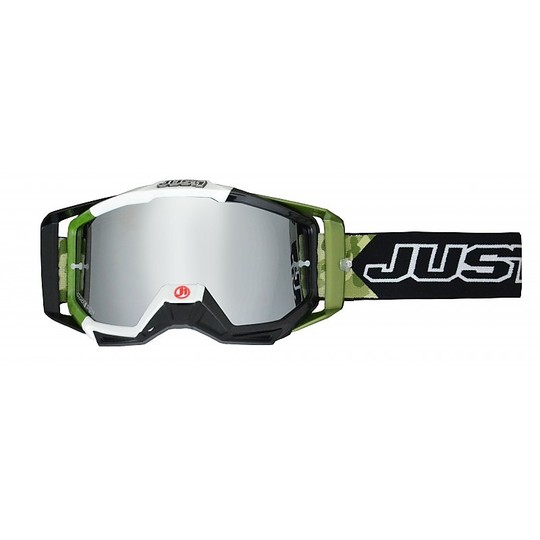 Goggles Moto Cross Enduro Just 1 MX Iris Army