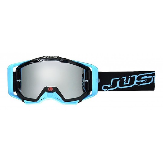 Goggles Moto Cross Enduro Just 1 MX Iris Neon Black Blue