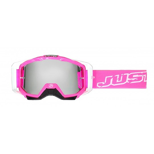 Goggles Moto Cross Enduro Just 1 MX Iris Neon Pink