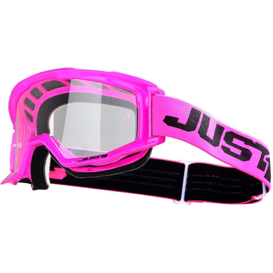 Goggles Moto Cross Enduro Just1 Vitro Fluo Fuchsia