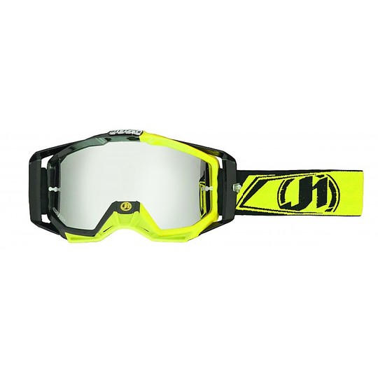 Goggles Moto Cross Enduro Nur 1 MX Carbon-gelbe Iris