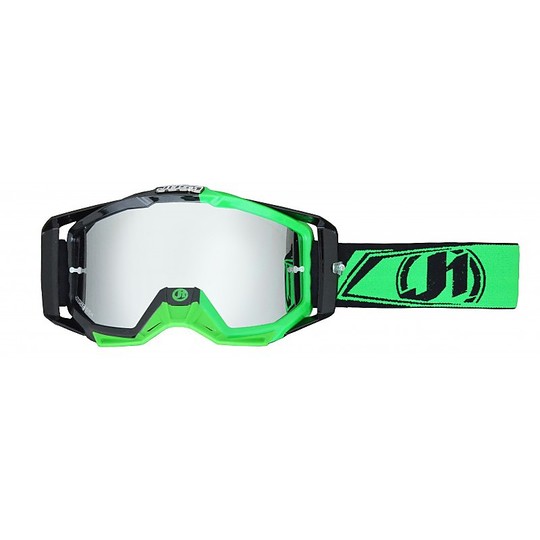 Goggles Moto Cross Enduro Nur 1 MX Iris Carbon Green