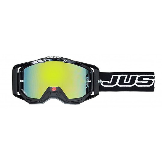 Goggles Moto Cross Enduro Nur 1 MX Iris Solid Black
