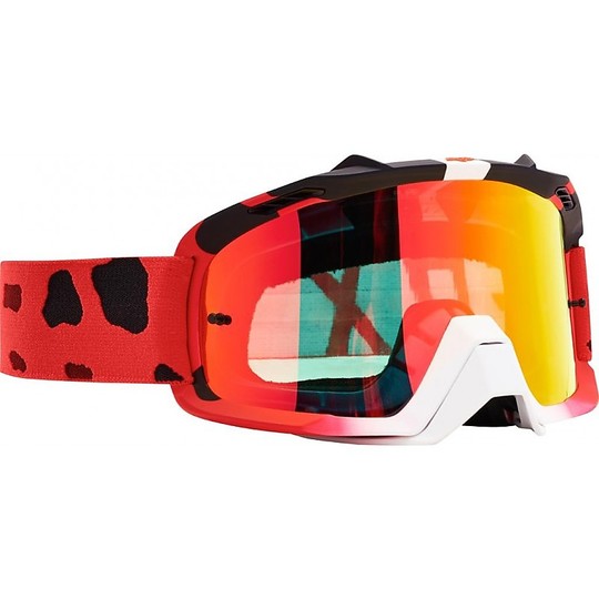 Goggles Moto Cross Enduro Red Fox AIRSPC Grav