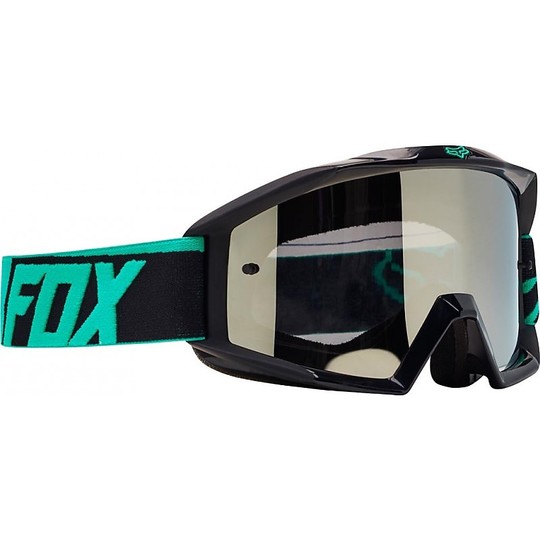 Goggles Moto Cross Enduro Rennen Fox Haupt Grün