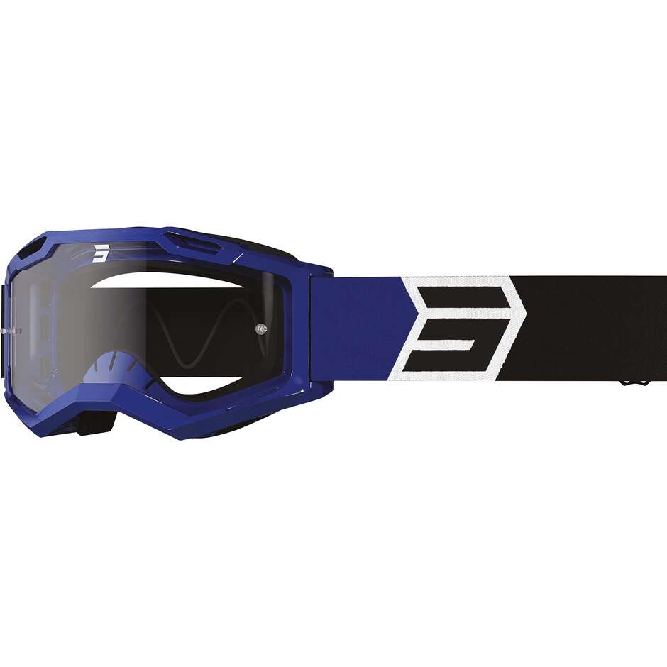 Goggles Moto Cross Enduro Shot ASSAULT 2.0 SOLAR Blue
